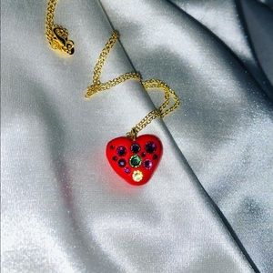 Heart with  Swarovski crystal